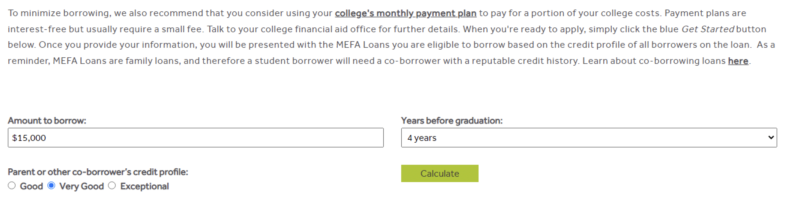 Student Loan Calculator